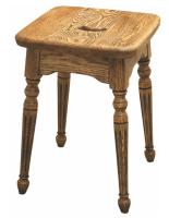 Табурет подарочный, дуб, масло, воск 