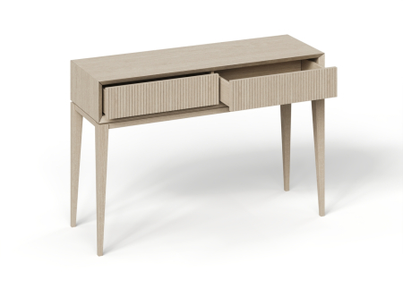 Консоль 1300 Audrey c  рифлеными ящиками