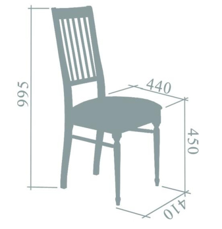 Стул обеденный размеры стандарт