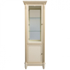 Витрина "Флоренция" однодверная со стеклянными боковинами, зеркалом и подсветкой, правая