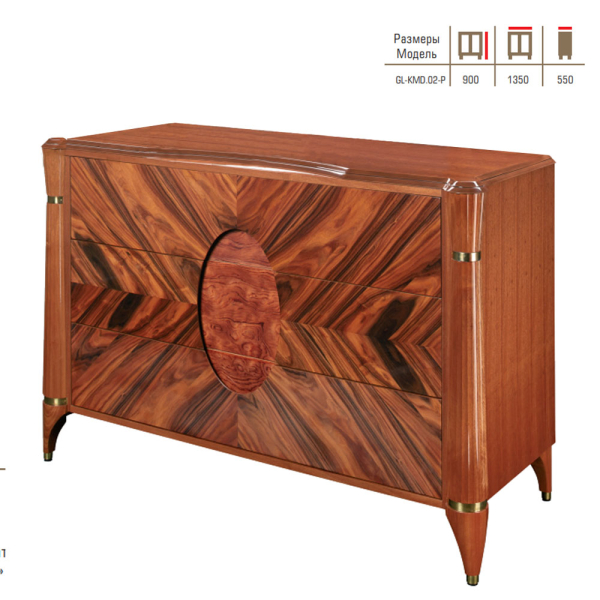 Комод Gloriano 2 GL-KMD.02 