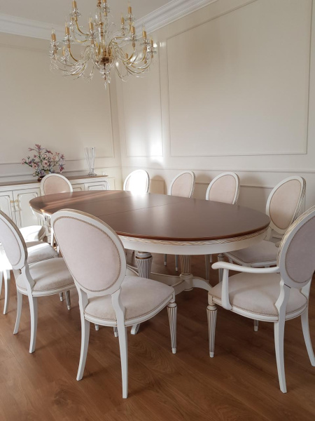 Стол Далорес 4 овальный  Стол Далорес 4 овальный