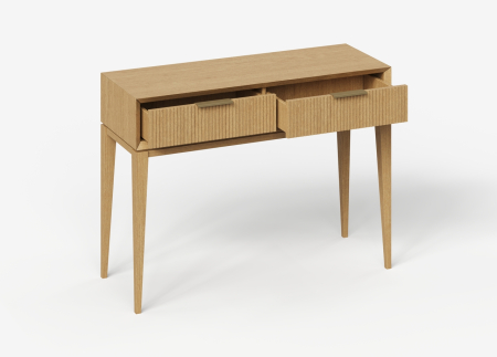 Консоль 1100 Audrey c  рифлеными ящиками